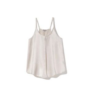 PJ Harlow White Silk Pajama Set